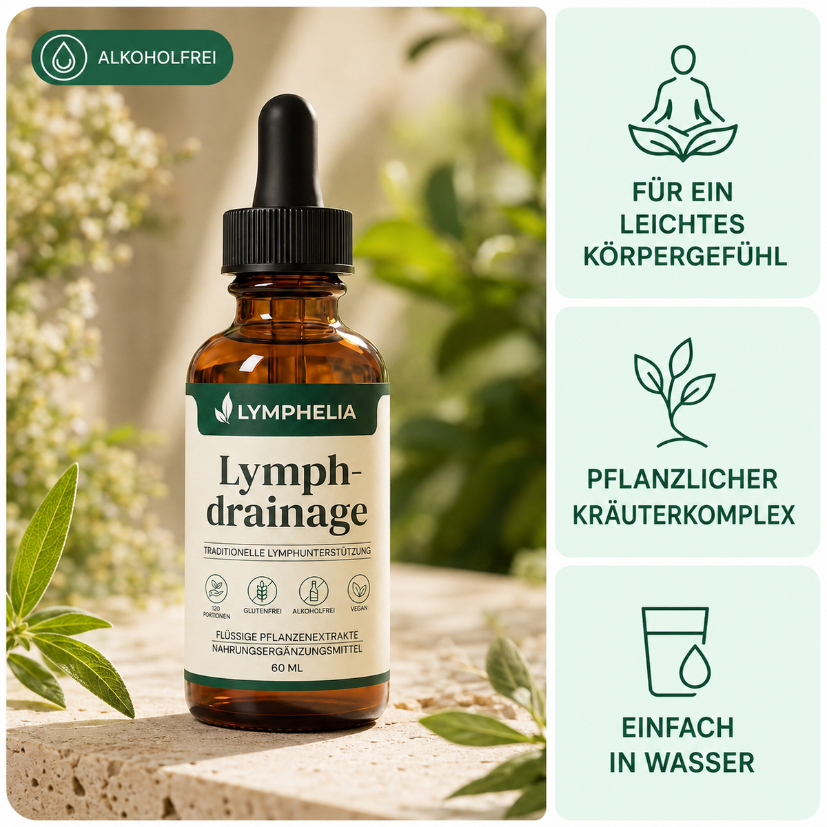 Lymphelia Vorteile und tägliche Pflanzenroutine